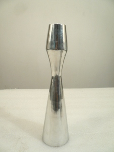 Antiqued <b>Silver</b> Taper Candle Holders - Set of 2 - Product Image 5