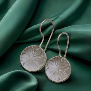 Boucle d'oreille en argent sterling avec pierres précieuses en plaqué or Bijoux de mode pour fêtes Mariages Style tendance Prix de gros - Product Image 5