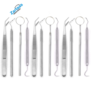 ชุดตรวจสุขภาพช่องปากคุณภาพสูง 3 ชุด ประกอบด้วยเครื่องมือ 4 ชิ้น ผลิตโดยผู้ผลิตและผู้ส่งออกเครื่องมือทันตกรรม - Product Image 5