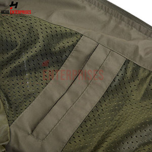 Veste de pluie en toile légère pour hommes, dernier modèle avec col montant, services OEM, meilleure vente de produits de haute qualité à faible coût - Product Image 4