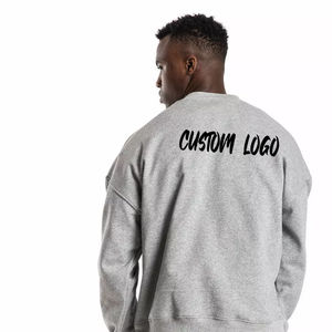 OEM & ODM สเวตเตอร์คอกลมแนววินเทจสะพายไหล่ของผู้ชาย, สินค้าใหม่เสื้อสเวตเชิ้ตขนาดใหญ่ใส่ได้ทั้งชายและหญิง - Product Image 2