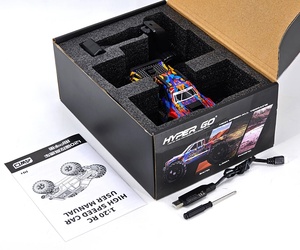 HOSHI MJX 20208 <span class=keywords><strong>Hyper</strong></span> Go, Coche RC sin Escobillas 1/20, 4x4 de Alta Velocidad, 39KM/H, Camioneta Todoterreno, Modelo RTR, Juguetes, el Mejor Regalo - Product Image 6