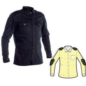 Camiseta de Motociclista Personalizada para Hombre y Mujer, Talla Grande, Resistente a Impactos, con Certificación AAA, Reforzada con Aramida, Ajuste Entallado - Product Image 1