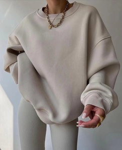 Tengcai เสื้อกันหนาวแขนยาวแบบสวมหัว, เสื้อพิมพ์ลายแบบหนาสำหรับผู้หญิงแฟชั่นใหม่เสื้อสวมหัวแขนยาวแบบลำลองสำหรับฤดูใบไม้ร่วงและฤดูหนาว - Product Image 1