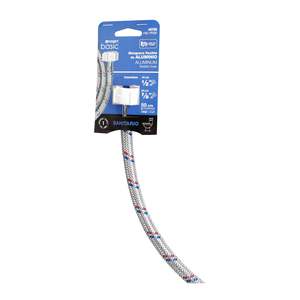 Manguera de Aluminio para WC Foset FWC-PP50P Basic 1/2'x7/8', 50 cm Plástico/Plástico para Plomería - Product Image 1
