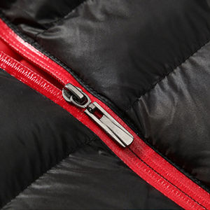 Personnalisable léger de haute qualité doudoune coupe-vent polyester nylon support toile respirant fermeture éclair pour une utilisation en extérieur - Product Image 3