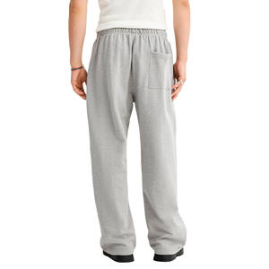 ผ้าฝ้ายเกรย์เปล่าน้ำหนักเบาสำหรับผู้ชายขาบานเปิด100% ขนาดกลาง450กรัมออกแบบโลโก้ได้ตามต้องการ - Product Image 4