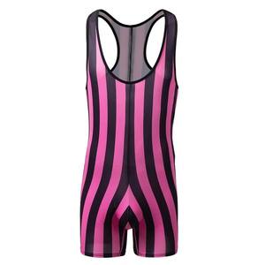 Hot Selling Men's Premium Wrestling Singlet Comfortable Quick Dry Hot and Sexy <b>Tank</b> Strap Solid Wrestling Singlets - Product Image 5