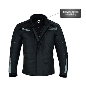 Chaqueta de montar textil para motocicleta, chaqueta de carreras para motocicleta, chaqueta Cordura para carreras de coches con logotipo personalizado - Product Image 2