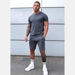 2025 Venta al por mayor logotipo personalizado nueva moda dos piezas hombres conjunto doble mejor calidad personalizada venta fabricación a granel conjunto doble - Product Image 3