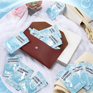 <b>Travel</b> <b>Laundry</b> <b>Detergent</b> Packets Bulk <b>Travel</b> Size Portable Single Use Liquid Soap Deep Clean Softening Bathroom Hostel - Product Image 6