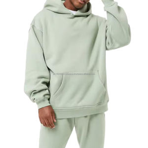 Conjunto Deportivo para Hombre de Alta Calidad, Ropa Deportiva Urbana 100% Algodón, Logotipo Personalizado, Conjunto para Correr, Trotar al Aire Libre, Corte Holgado Extra Grande - Product Image 5