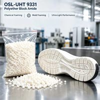 OSL-UHT 9331 Polyether Block Amide PEBA pour l'amélioration des performances des semelles de chaussures, faible dosage, haute résilience, résistance à la déchirure