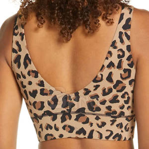 Sujetador deportivo Ropa de gimnasio Mujer Alta calidad Impresión personalizada Sujetador deportivo Peso ligero Sujetador deportivo para mujer - Product Image 3