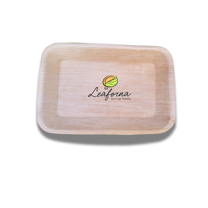 Assiettes carrées naturelles en feuille de palmier Areca, vaisselle jetable robuste et robuste, biodégradable et réutilisable, pour - Product Image 6