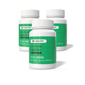 K-Healthy Coenzyme Q10 1000mg Antioxydant & Soutien à la Réduction de la Tension Artérielle 30 Comprimés pour Adultes - Product Image 1