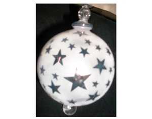 2025 venta superior elegante lujo cristal egipcio adornos navideños calcomanía fluorescente hecha a mano estatuilla y juguetes de Navidad - Product Image 4