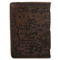 Diario de Cuero Antiguo Hecho a Mano de 9x7 Pulgadas, Diario de Viaje Retro, Cuaderno de Dibujo de Tapa Dura, Papel para Acuarela, Regalo para Pintar