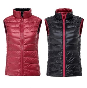 Venta al por mayor de la mejor calidad de los hombres a prueba de viento Puffer Chaleco de nylon/poliéster hecho invierno cálido Puffer chaleco - Product Image 1