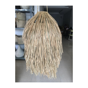 ที่ดีที่สุดราคา Handcrafted ธรรมชาติหญ้าทะเลโคมไฟเฉดสีเป็นมิตรกับสิ่งแวดล้อมตกแต่งบ้านแสง - Product Image 1