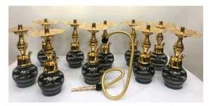 Cachimba de Mesa Mini de Acero Inoxidable Lacado de Lujo Farida con Nuevo Diseño para Fumar Shisha - Product Image 2