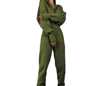 Survêtements simples décontractés de qualité supérieure nouvel ensemble de 2 pièces respirant personnalisé 100% survêtements à capuche en coton biologique - Product Image 2