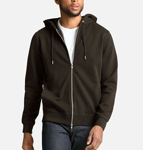 Sudadera con Capucha de Forro Polar de Algodón con Logotipo Personalizado de la Mejor Calidad al por Mayor 2025, Sudadera con Estampado de Moda Urbana para Invierno, Suministro ODM - Product Image 1