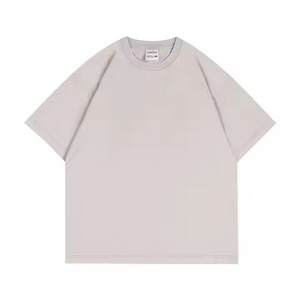 เสื้อยืดผ้าเจอร์ซีย์สำหรับผู้ชายเสื้อยืดผ้าคอตตอนแห้งง่ายผ้า100% ดีไซน์แบบปักลวดลายยอดนิยมทำจากโรงงานที่ดีที่สุด - Product Image 1