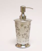 Fabricant Exportateurs Distributeur de Savon Liquide Laiton Antique Traditionnel Gravé Conception Savon Liquide Bataille à Bon Marché