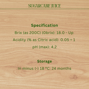 Puré de jugo de caña de azúcar Premium de Kim Minh International, jugo de frutas y verduras frescas congeladas, envasado a granel, la mejor calidad de Vietnam - Product Image 4