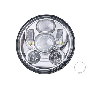 Faro a LED rotondo da 5.75 pollici 40W per moto Harley Davidson-auto e moto/luci e lampadine - Product Image 1