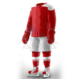 ออกแบบชุดฮอกกี้น้ำแข็งคุณภาพสูงตามสั่ง ออกแบบชุดทีมมืออาชีพของคุณเอง เสื้อเจอร์ซีย์และกางเกงขาสั้นแบบส่วนตัวสำหรับผู้ชายและเยาวชน - Product Image 3