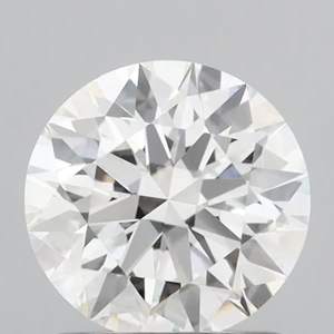 Diamant rond brillant de luxe cultivé en laboratoire VSone D Color PointFive Carat CVD Pierre en vrac pour bague - Product Image 1