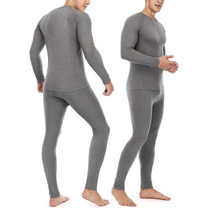 Sous-vêtements thermiques pour couples, hommes et femmes, écologiques, antistatiques, fins, longs, respirants, combinaison chauffante d'hiver - Product Image 5
