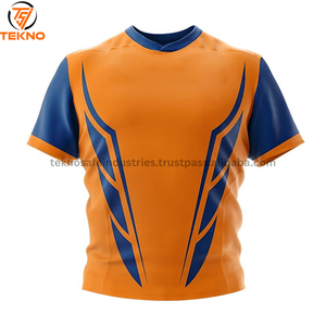 Uniforme de rugby en polyester pour adultes, meilleure conception, uniforme de rugby bon marché en différentes couleurs personnalisées, OEM ODM - Product Image 4