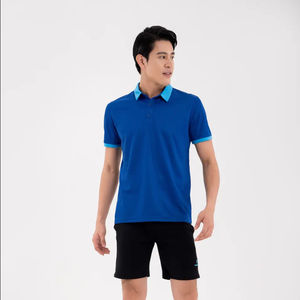 2025 nuevo diseño Casual para hombre para Polo cómodo transpirable de manga corta verano ropa de calle tela de lona OEM - Product Image 3