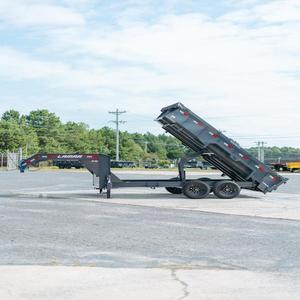 Remolque volquete 6x12 de servicio pesado al mejor precio, tractor adjunto usado para granja, camión utilitario de carga hidráulica, camión de alta calidad - Product Image 6