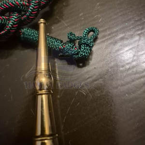 Cordon d'épaule en nylon personnalisable, motif tressé, boucle auto-agrippante en polyester durable, service OEM pour usage cérémoniel/formel - Product Image 6