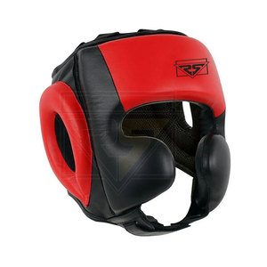 High Quality Genuine Leather Boxing <b>Head</b> Guard MMA <b>Training</b> <b>Head</b> Protector Custom Logo Taekwondo <b>Head</b> Karate Safety Printed - Product Image 1