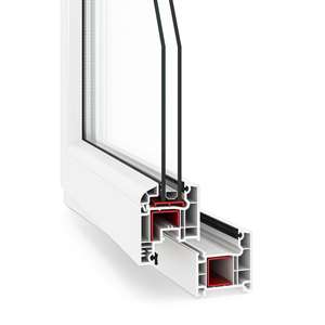 Portes et fenêtres en PVC sur mesure de conception européenne |   Système de fenêtres en PVC à haute efficacité énergétique avec garantie de 5 ans - Product Image 6