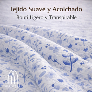 Set Copripiumino di Lusso King Size con Motivo Floreale in Poliestere, Leggero e Traspirante, Tinta Unita, Grado A, Per Tutte le Stagioni - Product Image 5