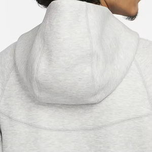 Custom <b>Zip</b>-Up <b>Hoodies</b> for Men Plus Size Unisex Winter Fleece 100% Cotton Thick Oversized Drop Shoulder Hoodie - Product Image 5
