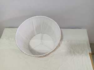 Abat-jour en tissu de coton de haute qualité avec motif d'impression de blocs traditionnels personnalisé pour les couvertures de lumière-pendentifs et lustres - Product Image 2