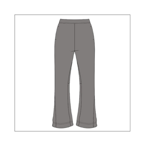 Pantalon de survêtement élégant pour hommes Broderie de qualité supérieure 100% coton Design personnalisé Pantalon évasé respirant Épaisseur légère - Product Image 5