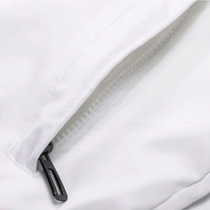 Veste bomber en nylon doublée de polyester de haute qualité, col montant, vente en gros, coupe classique pour homme - Product Image 6