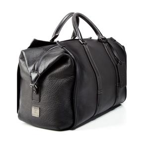 Sac de voyage en cuir véritable pour homme, style vintage, fabriqué à la main, avec fermeture éclair, sac de sport, sac à bandoulière, vente en gros d'usine - Product Image 1