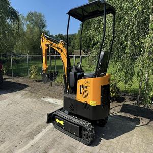 Mini excavadora HT12 de 1,2 toneladas, excavadora de jardín sobre orugas, ensacadora hidráulica a la venta, lista para enviar hoy con precios al por mayor - Product Image 3