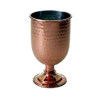 Vente chaude tasse à Cocktail nouvelle tasse en cuivre de qualité supérieure personnalisée verre à vin de conception tendance à la mode avec poignée