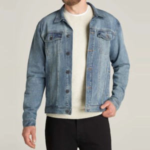Veste en jean pour homme, nouvelle conception de marque, vente en gros bon marché, dernière tendance, vente chaude, jean fantaisie en coton, veste en jean pour homme, veste d'hiver pour garçons - Product Image 1