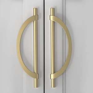 Tiradores de Latón Macizo de Estilo Tradicional para Muebles, Tiradores Decorativos para Armarios de Madera para Decoración del Hogar y Hoteles - Product Image 3